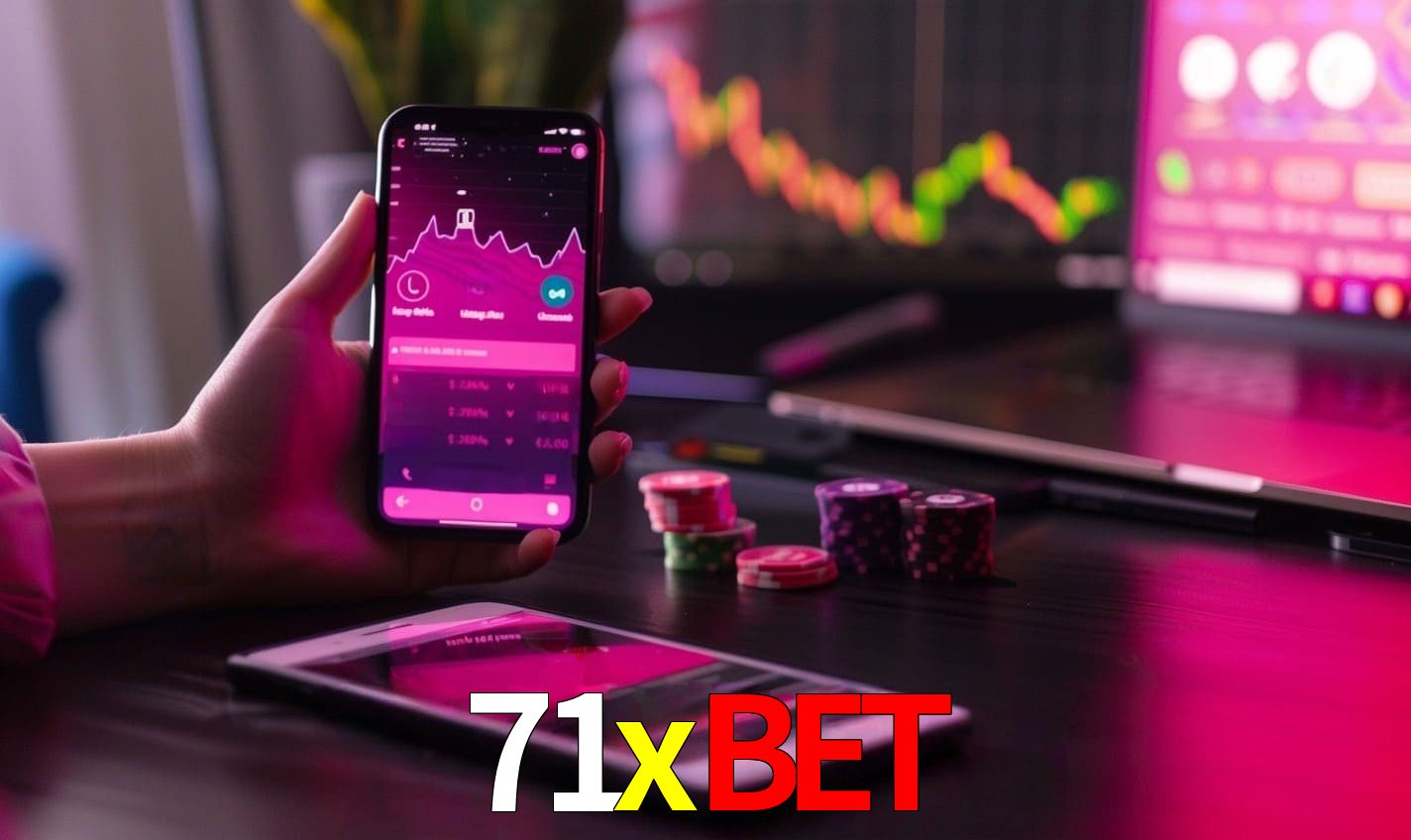 Recursos Exclusivos do App 71xbet BET - Modo Offline, Login Biométrico